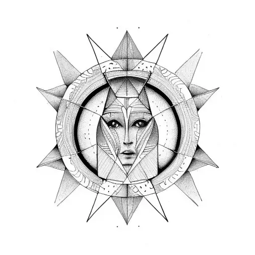 Virgo  tattoo design idea