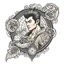 shenmue tattoo design idea
