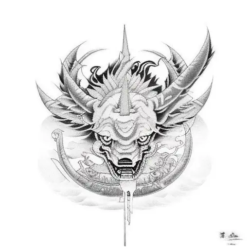 LED zeppelin signs tattoo design idea