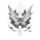 LED zeppelin tattoo design idea