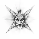 LED zeppelin tattoo design idea