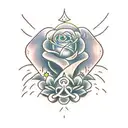 dark feminine energy  tattoo design idea