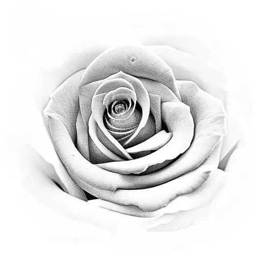 roses with stacks of money with words tattoo design idea