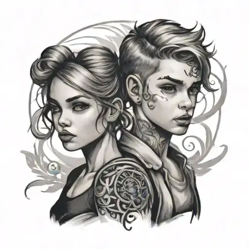 matching tattoo brother and sister tattoo tattoo design idea