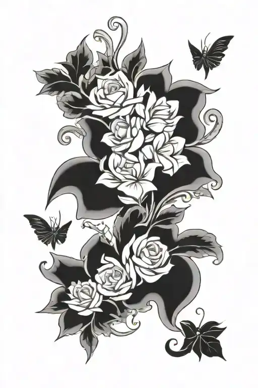 too many souls choke me nots tattoo design idea