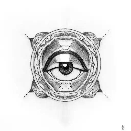 kurapika chain with eye tattoo design idea