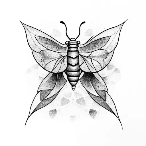 moth silence of the innocents  tattoo design idea