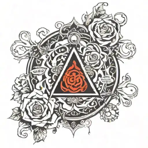 Alice in Chains  tattoo design idea