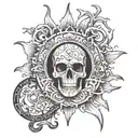 Alice in Chains  tattoo design idea