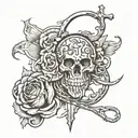 Alice in Chains  tattoo design idea