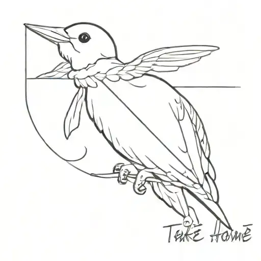 "take me home" G59 tattoo design idea