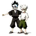 gon and killua tattoo design idea
