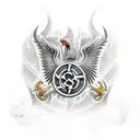 Corinthians logo tattoo design idea