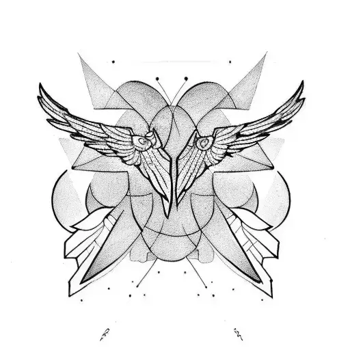 Geometric Wings Vector Images (over 13,000)