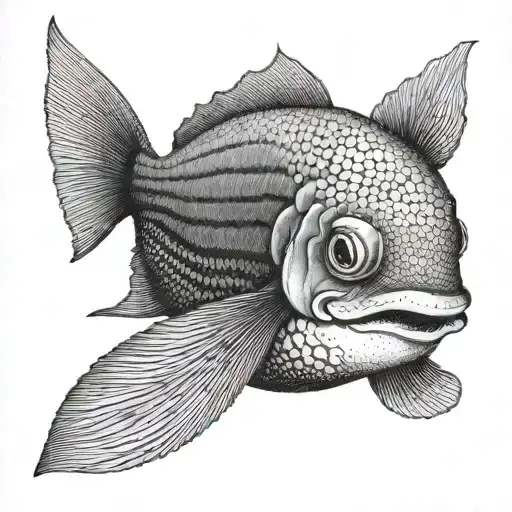 Seaman  tattoo design idea