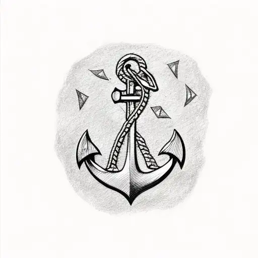 anchor tattoo with coordinates of Kenmare pier, Kerry, Ireland  tattoo design idea