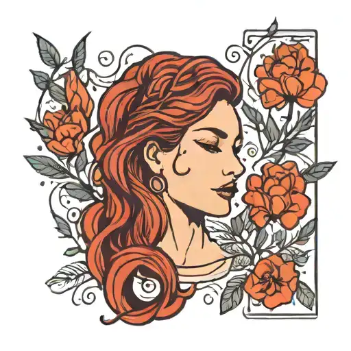 Minimalist lesbian small tattoo  tattoo design idea