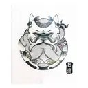 sumo tattoo design idea