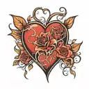 write lest I forget to look like heart pulses  tattoo design idea