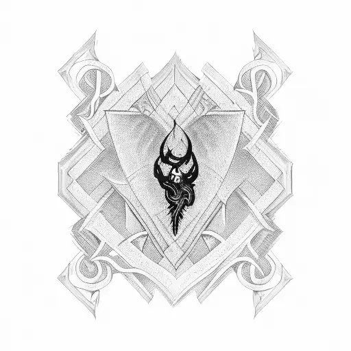 Ekg tattoo design idea