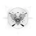 Ekg tattoo design idea