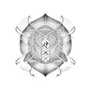 Ekg tattoo design idea