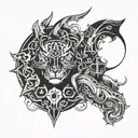 Jaxson Wayne Smith and Bode Lee Smith  tattoo design idea