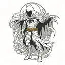 moon knight tattoo design idea