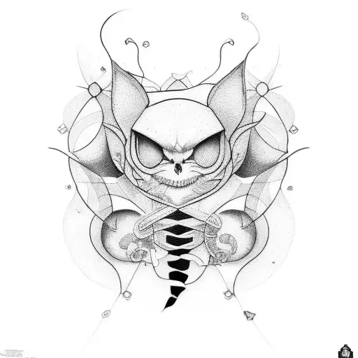 7:3 nanami proporcion tattoo design idea