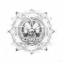 Eagles mandala tattoo design idea