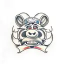 alf tattoo design idea