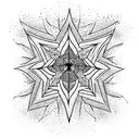 Star tattoo design idea