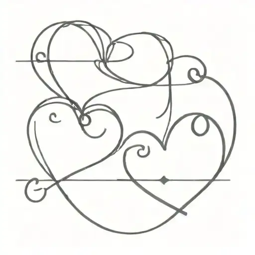 022920 1st 2 is backward to make heart with 2nd 2 and 9 is backward to make heargt with 3rd 2  tattoo design idea