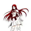 Erza Scarlet tattoo design idea