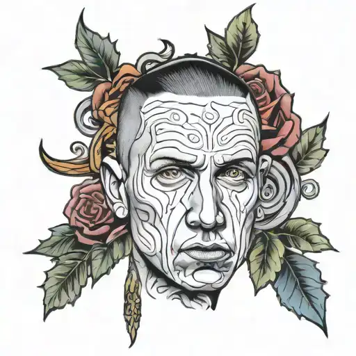 Eminem album covers tattoo design idea