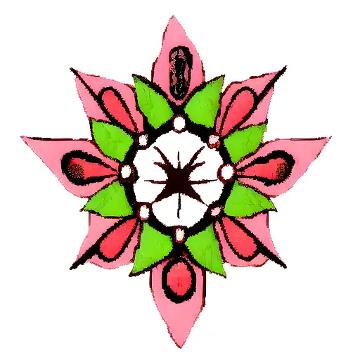 black & red. anime butterfly garden with some portraits, a tiger, sailor moon's silhouette, ezra, yoruichi tattoo design idea