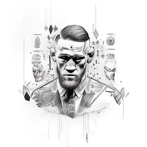 soine tattoo like Conor mcgregor's hiwever made up of quotes tattoo design idea