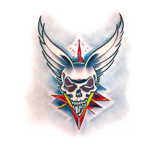 Dean Ml 79 guitar tattoo design idea