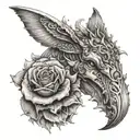 named shemale tattoo design idea