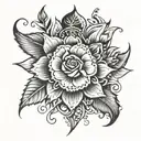 named shemale tattoo design idea