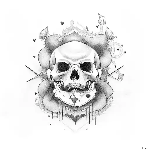 Love, Hate, Music, Children, Death, Life tattoo design idea