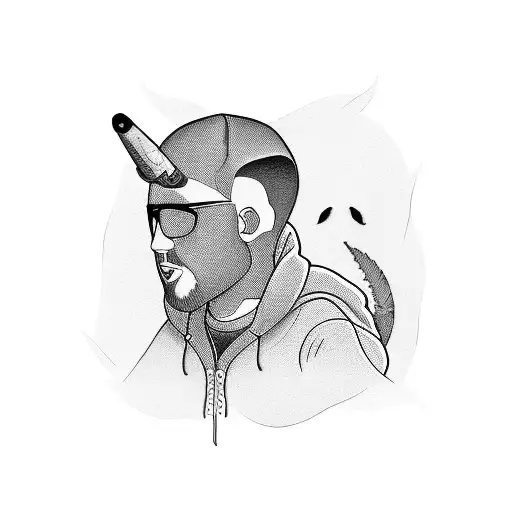 mac miller album tattoo design idea