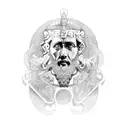 stoic with Marcus Aurelius tattoo design idea