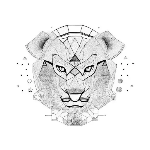 Löwe krone "Family"  tattoo design idea