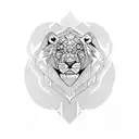 Löwe krone "Family"  tattoo design idea