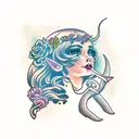dryad tattoo design idea