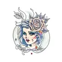 dryad tattoo design idea