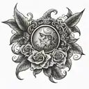 sleep token band tattoo tattoo design idea