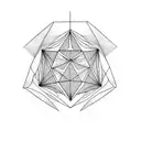 diamond tattoo design idea