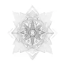 diamond tattoo design idea